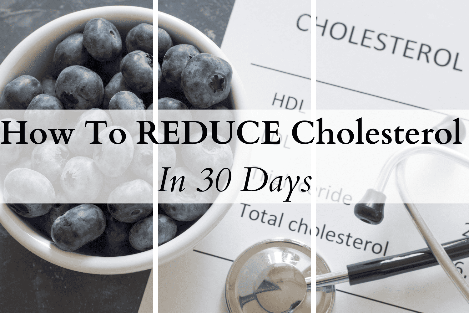 How to reduce cholesterol in 30 days the 1 cholesterol lowering food