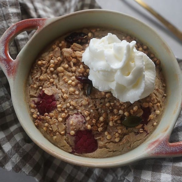 healthy baked oats