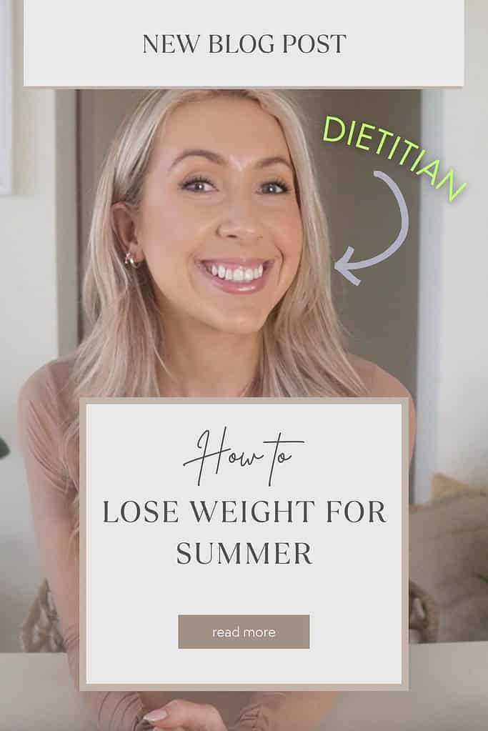 lose weight for summer