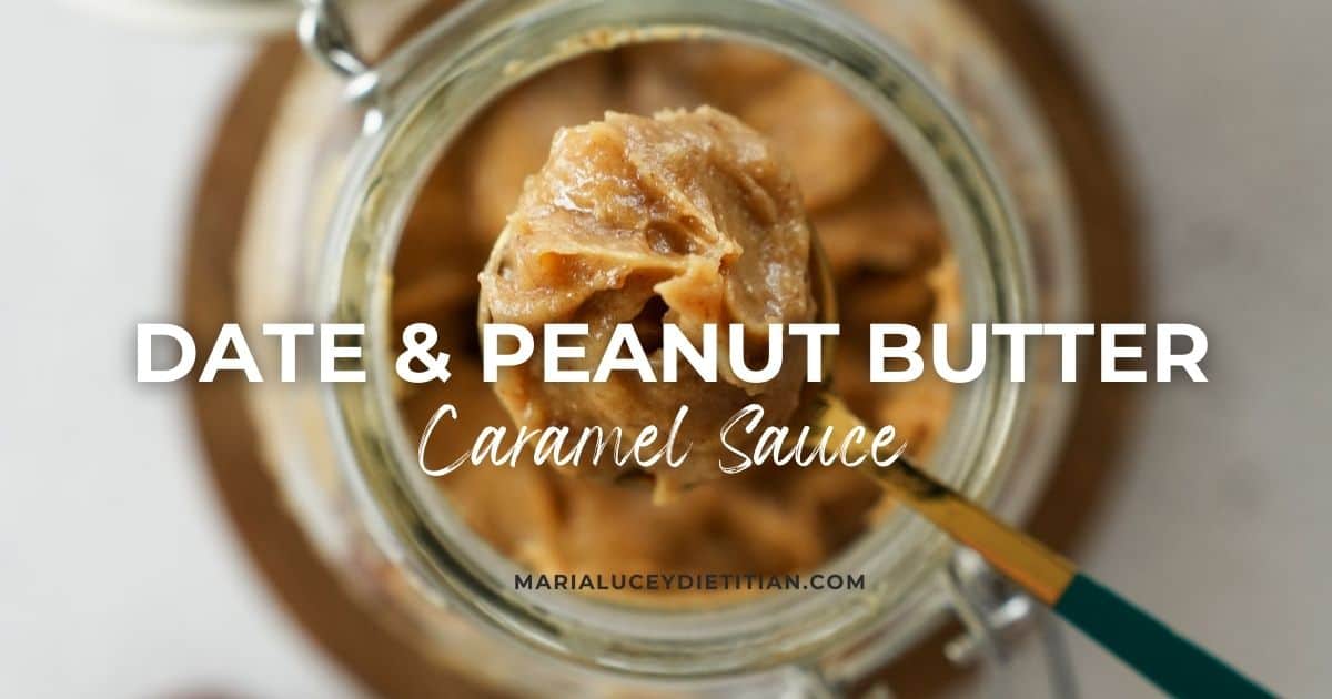 Date and Peanut Butter Caramel Sauce (Ready in 10 Minutes!)