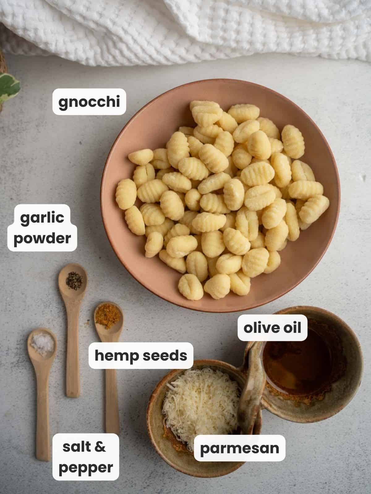 ingredients needed to make air fryer gnocchi